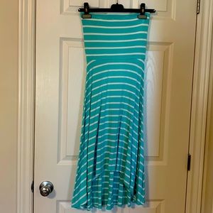 Strapless summer dress